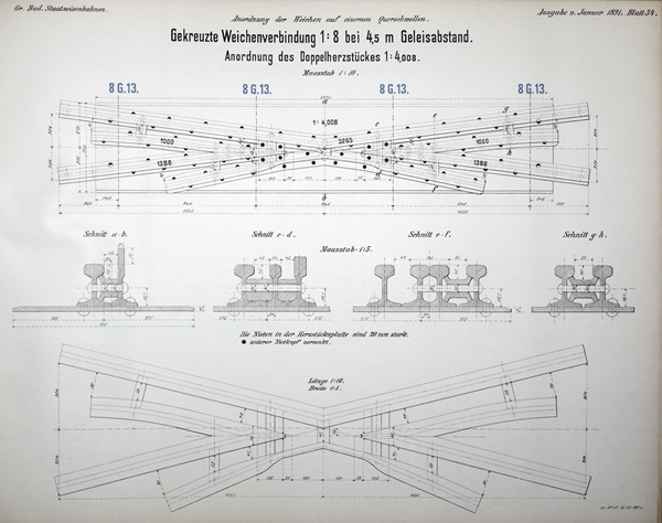 gekreuzte Weichenverbindung Doppelerzst�ck_600